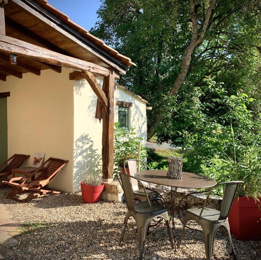 Gite La Canopee A Duras - Piscine Экстерьер фото