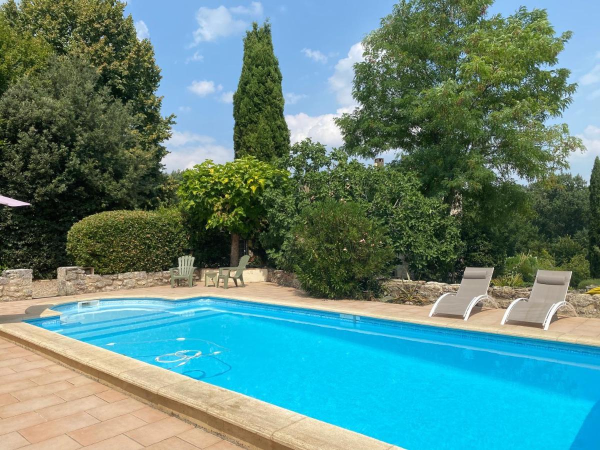 Gite La Canopee A Duras - Piscine Экстерьер фото